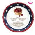 Patriotic Pie Plate